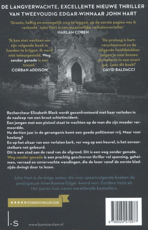 Achterkant van Weg zonder genade