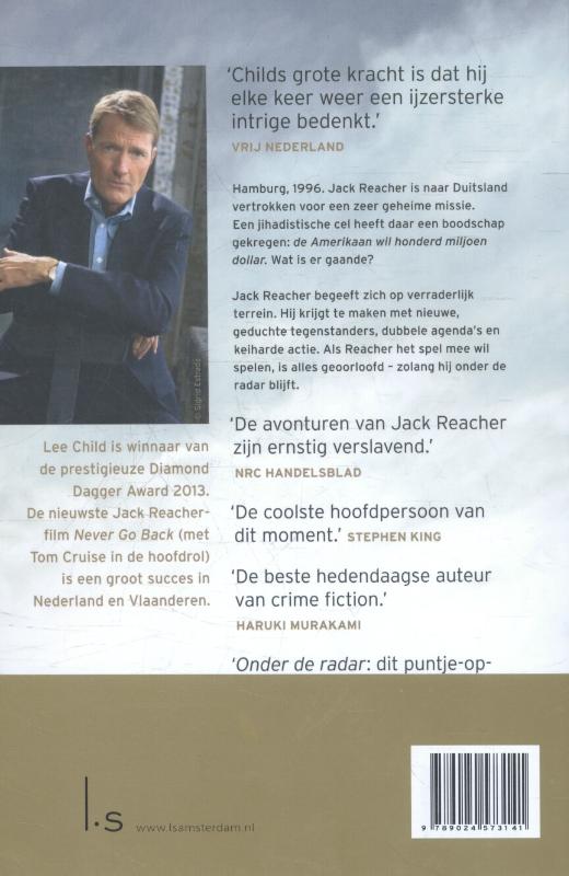 Achterkant van Onder de radar