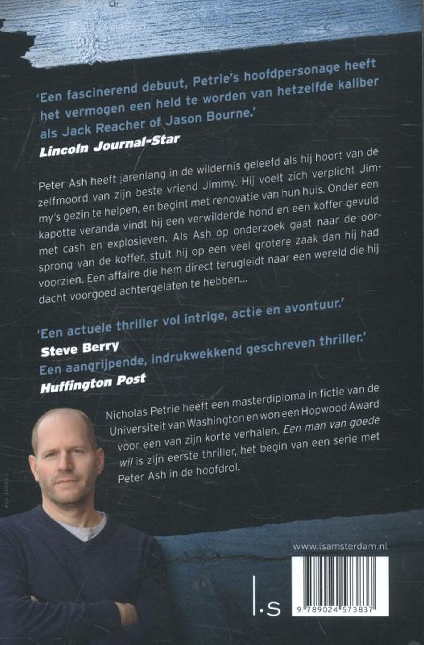 Achterkant van Een man van goede wil