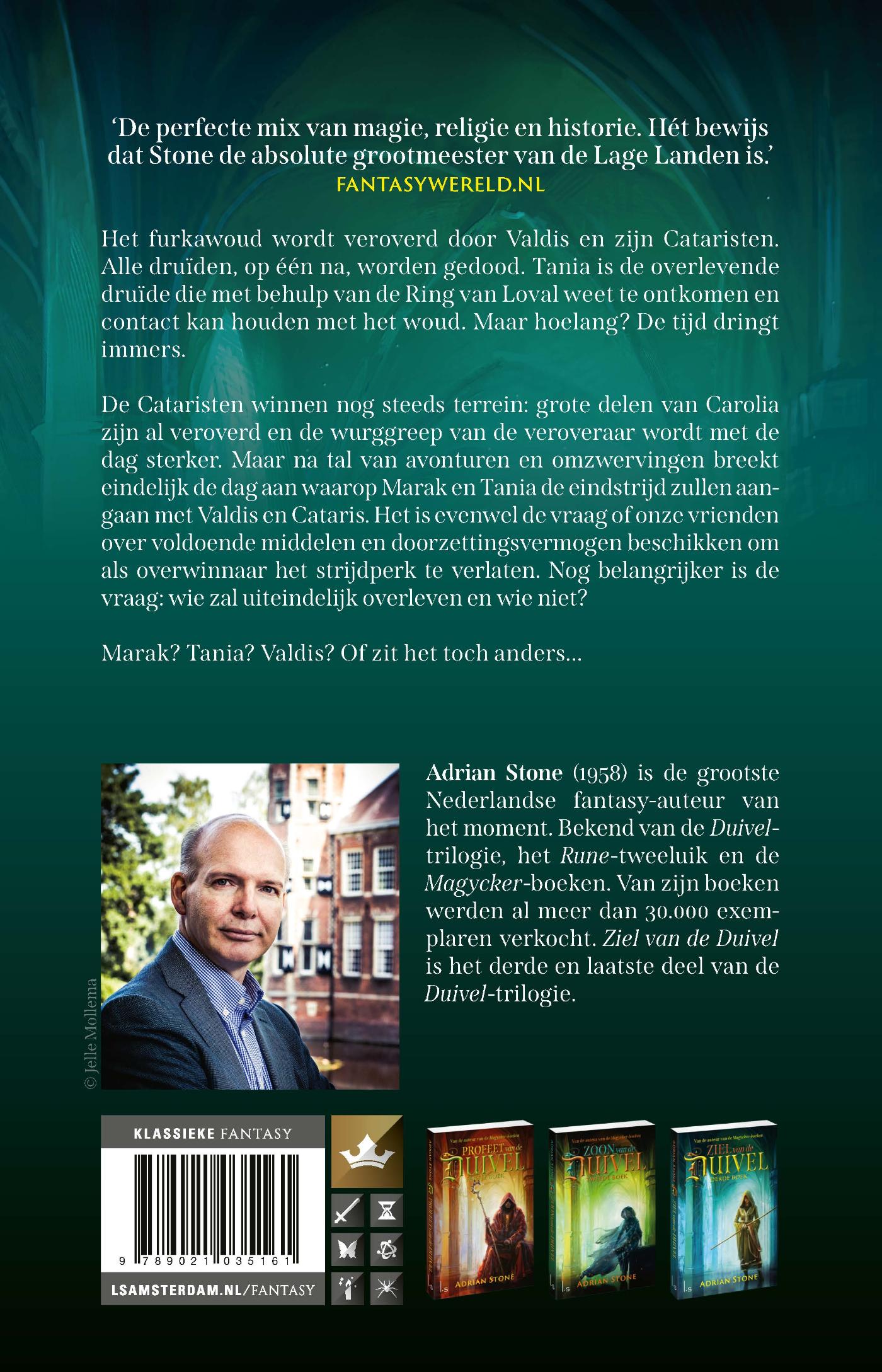 Achterkant van Ziel van de duivel