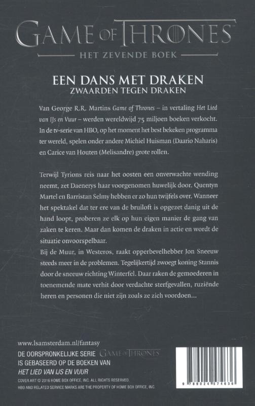 Achterkant van Een dans met draken