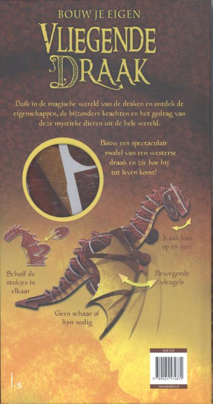 Achterkant van Bouw je eigen vliegende draak