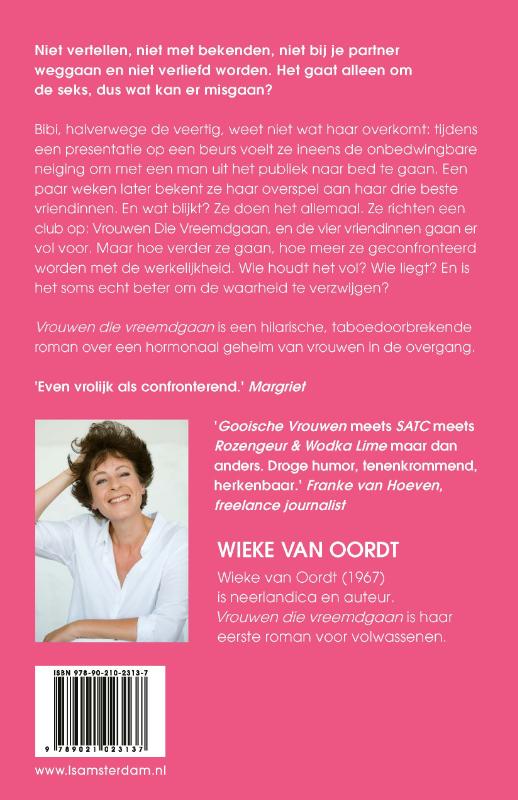 Achterkant van Vrouwen die vreemdgaan