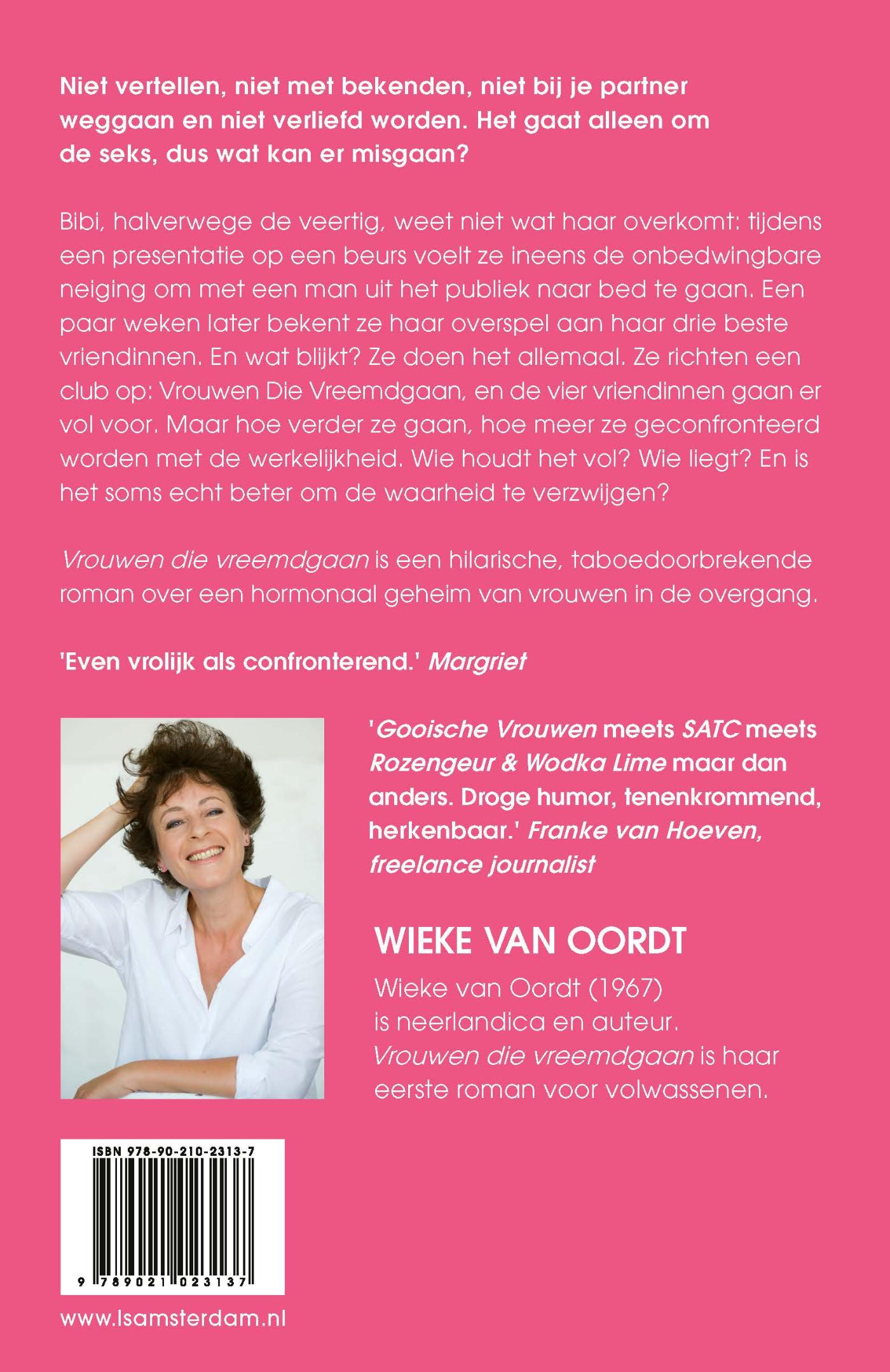 Achterkant van Vrouwen die vreemdgaan