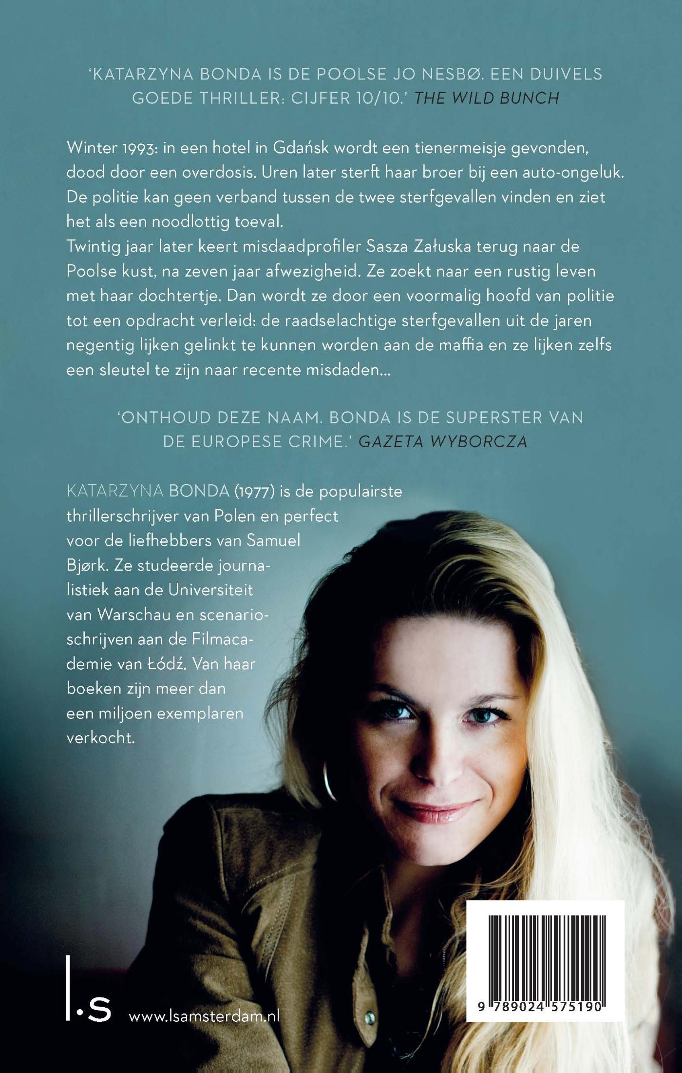 Achterkant van Het meisje uit het noorden