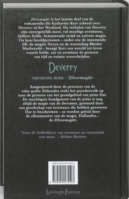 Achterkant van Zilvermagier