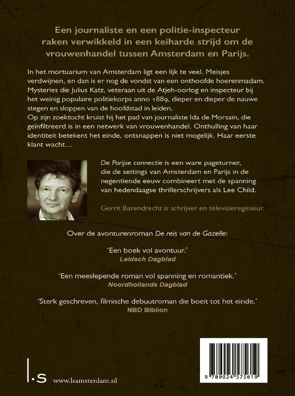 Achterkant van De Parijse connectie