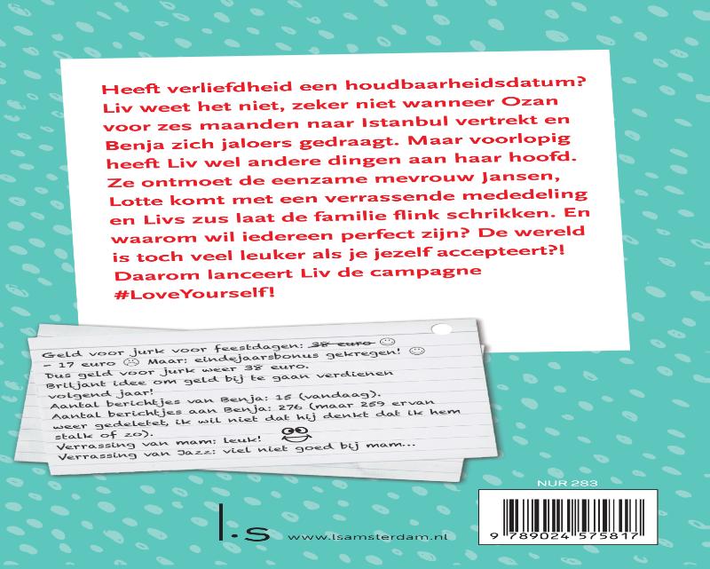 Achterkant van LoveYourself