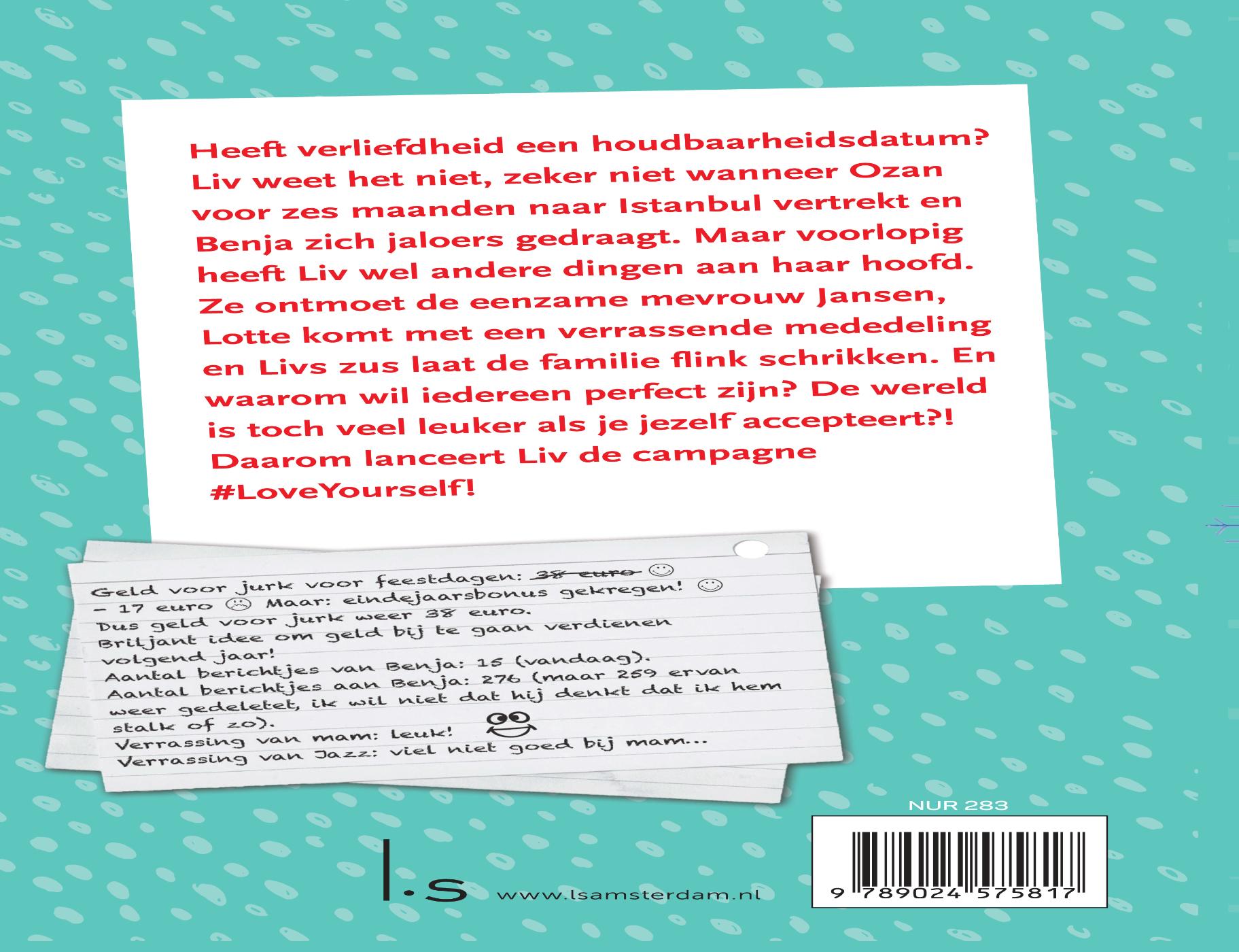 Achterkant van LoveYourself