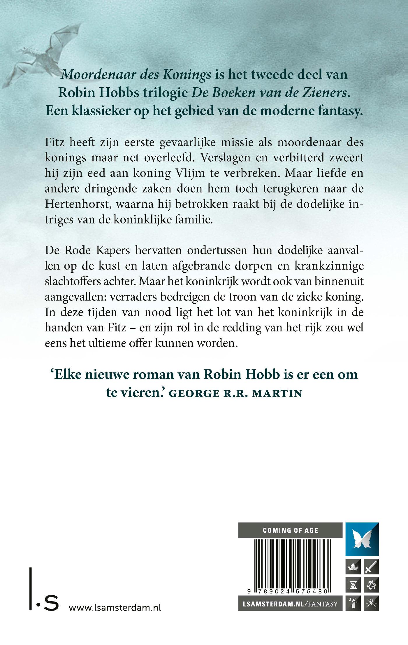 Achterkant van Moordenaar des konings