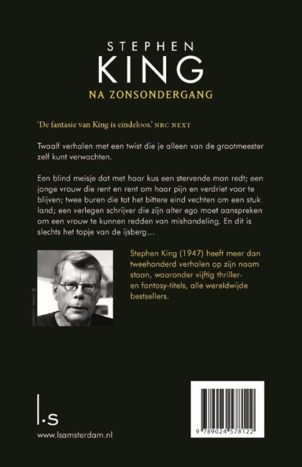 Achterkant van Na zonsondergang