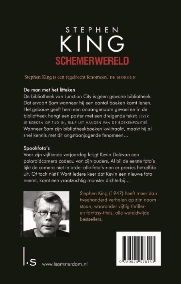 Achterkant van Schemerwereld