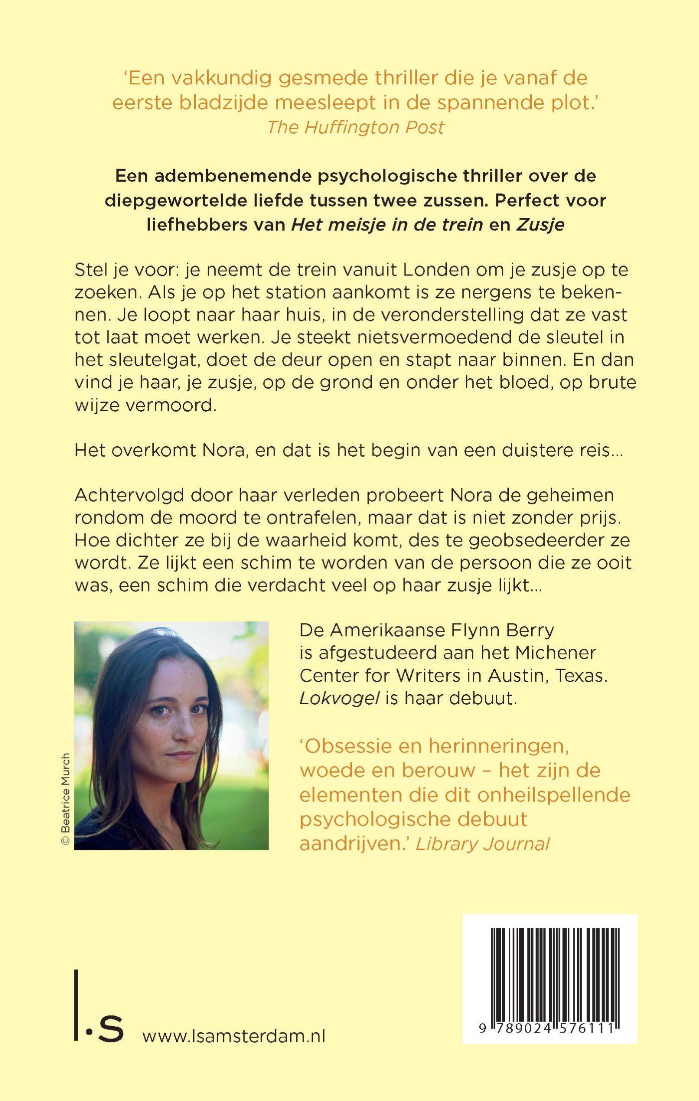 Achterkant van Lokvogel