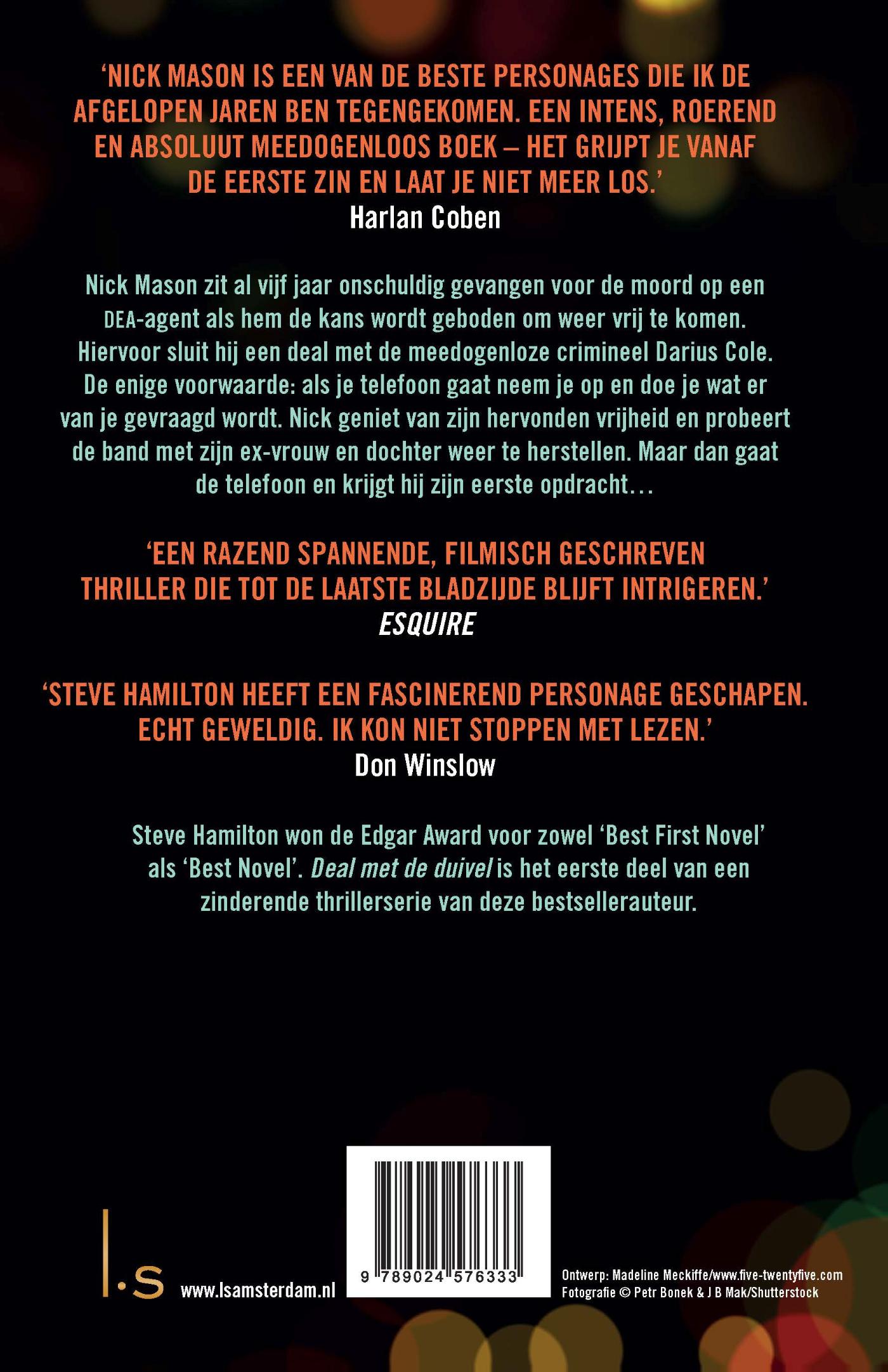Achterkant van Deal met de duivel