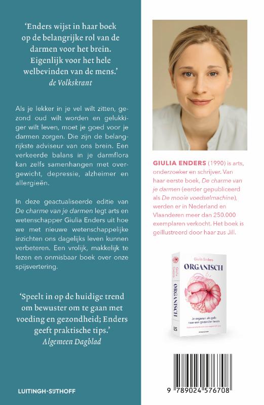 Achterkant van De charme van je darmen