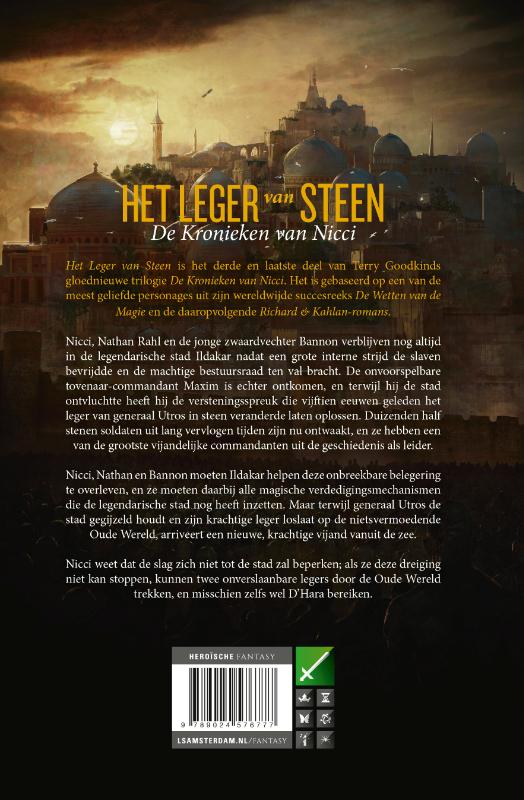 Achterkant van Het Leger van Steen