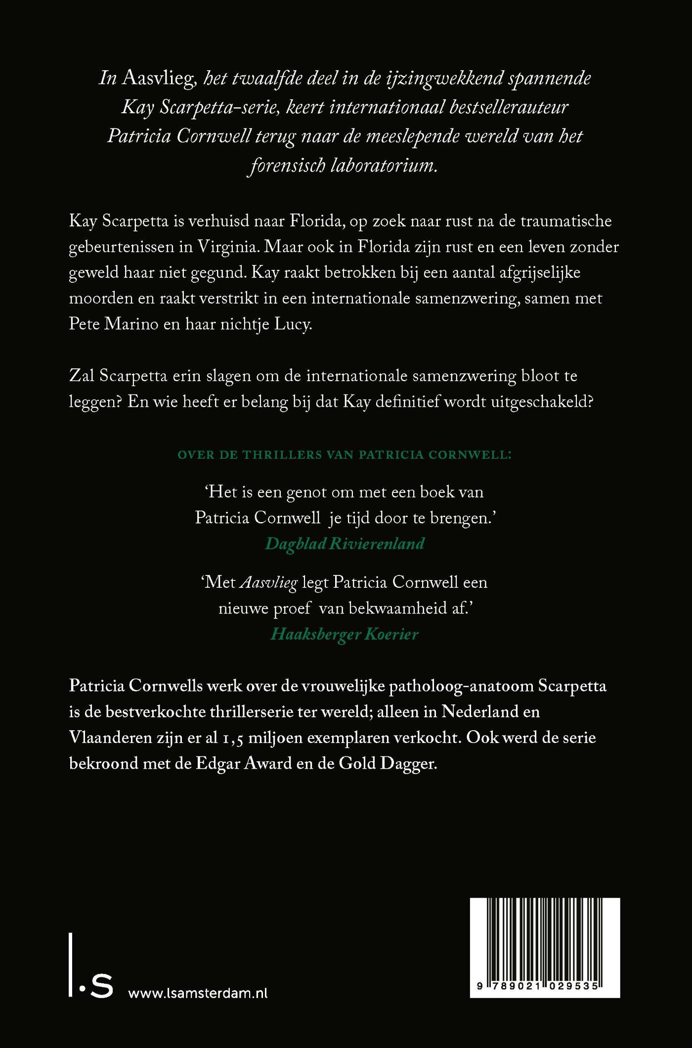 Achterkant van Aasvlieg