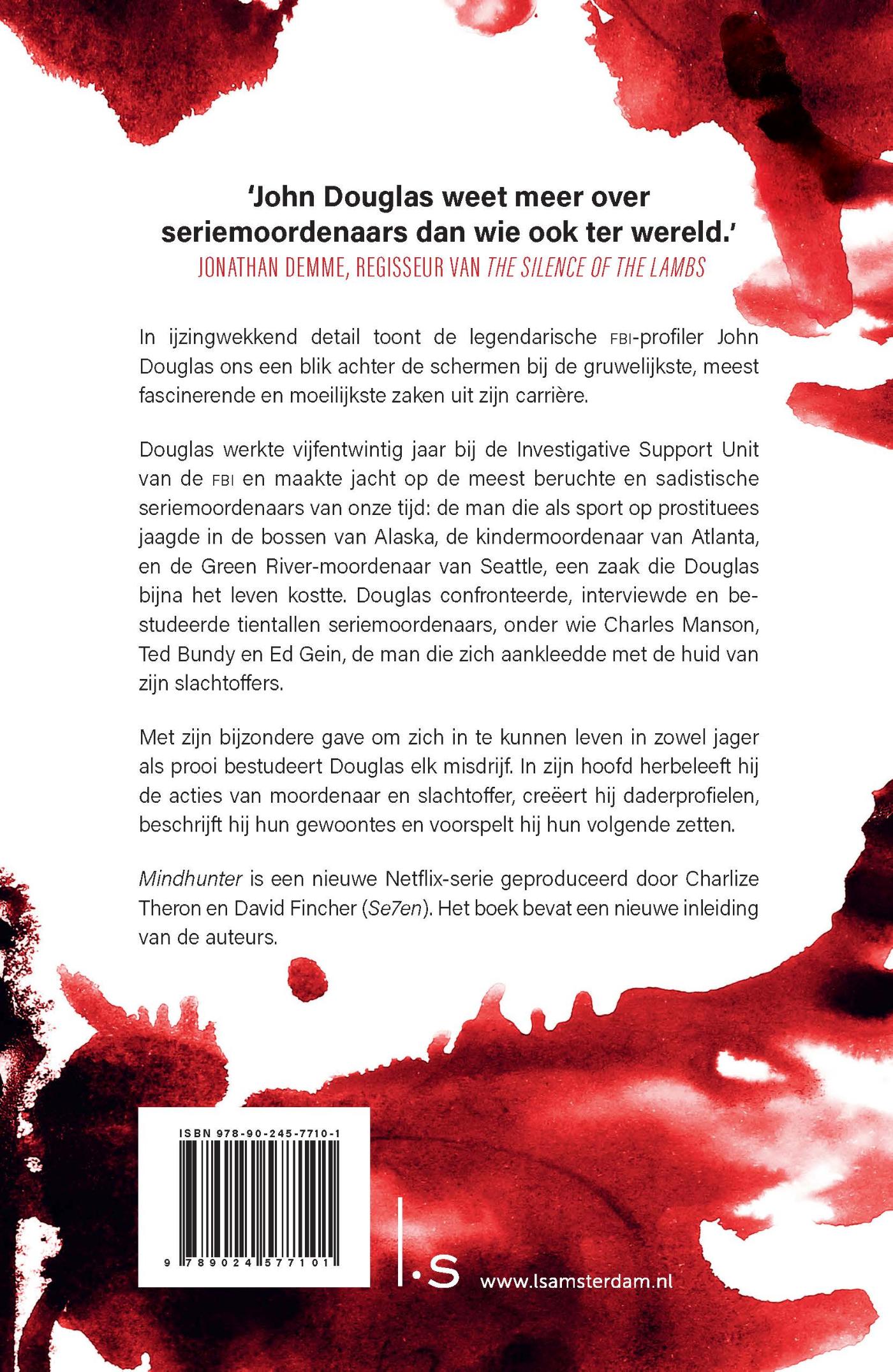 Achterkant van Mindhunter