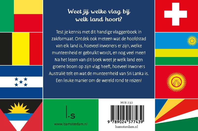 Achterkant van De vlaggen van de hele wereld