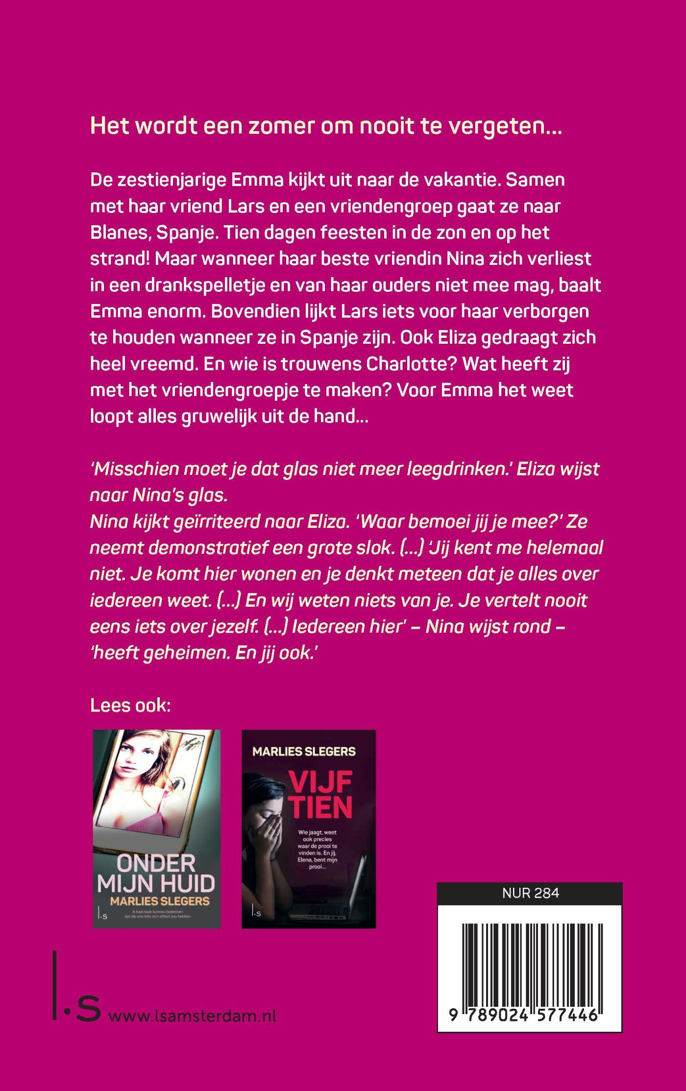 Achterkant van Verdrinken
