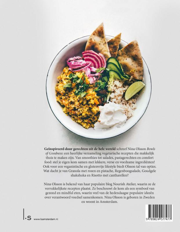 Achterkant van Bowls of Goodness