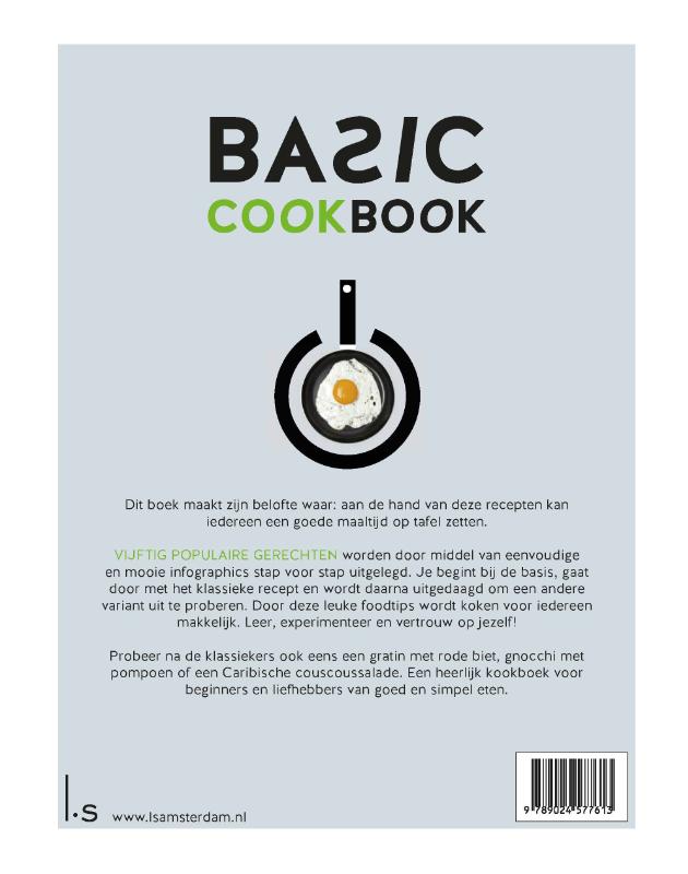 Achterkant van Basic cookbook