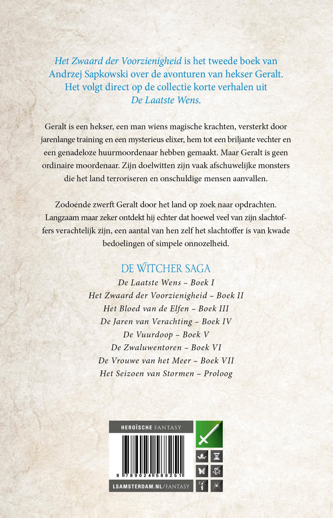 Achterkant van Het Zwaard der Voorzienigheid