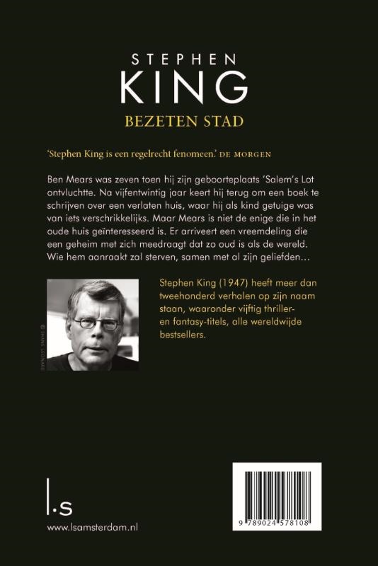 Achterkant van Bezeten stad