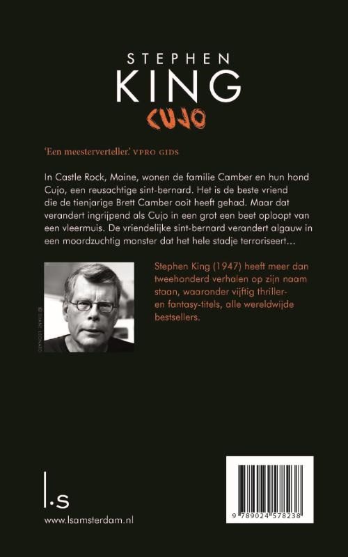 Achterkant van Cujo