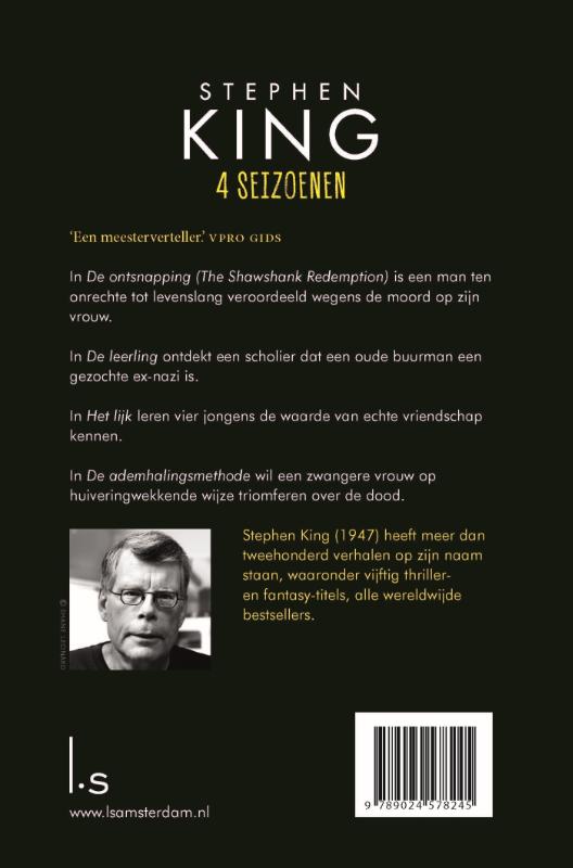 Achterkant van 4 seizoenen