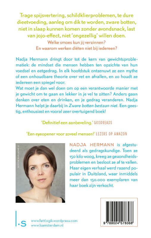 Achterkant van Zware botten bestaan niet