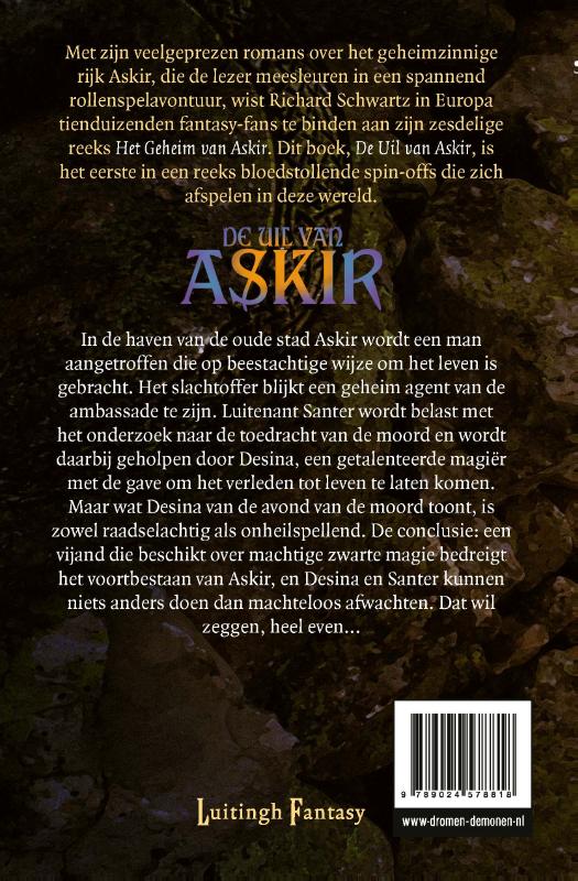Achterkant van De Uil van Askir