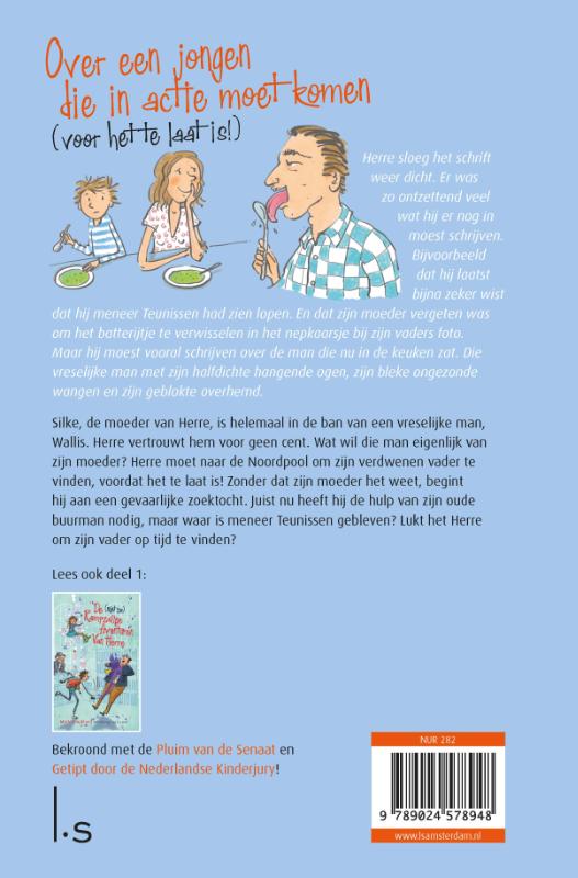 Achterkant van De (nogal) ijzingwekkende zoektocht van Herre