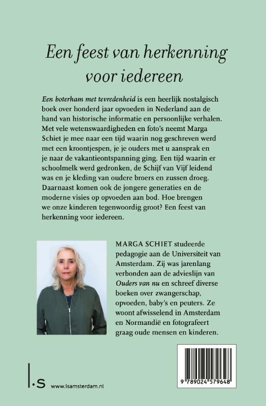 Achterkant van Een boterham met tevredenheid