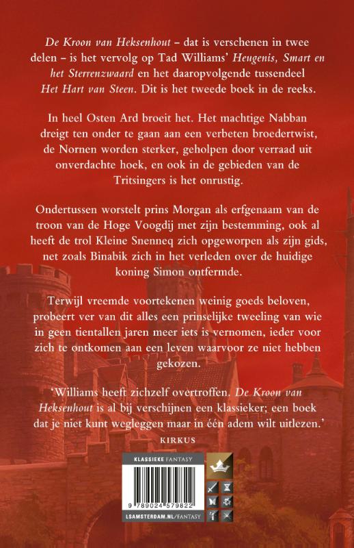 Achterkant van De kroon van heksenhout