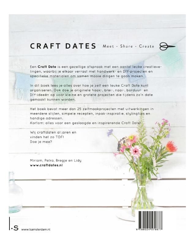 Achterkant van Craft Dates