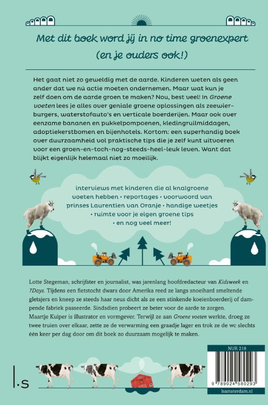 Achterkant van Groene voeten