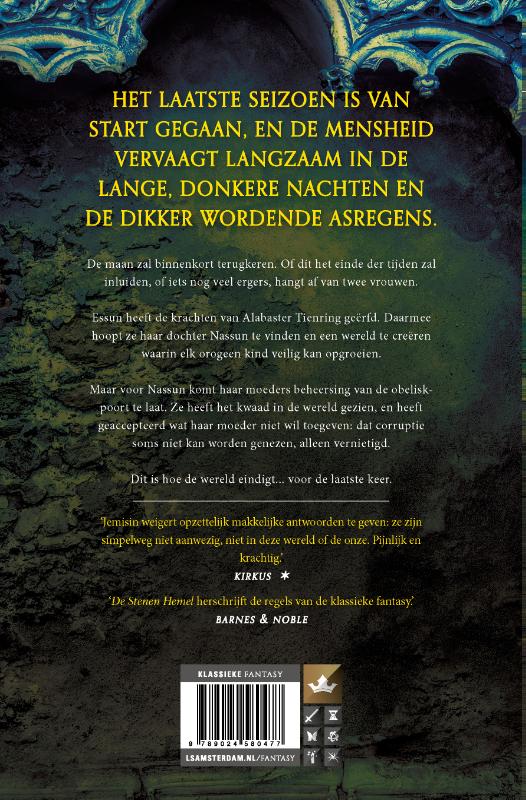 Achterkant van De Stenen Hemel
