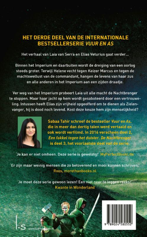 Achterkant van De Nachtbrenger