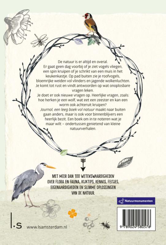 Achterkant van Journal