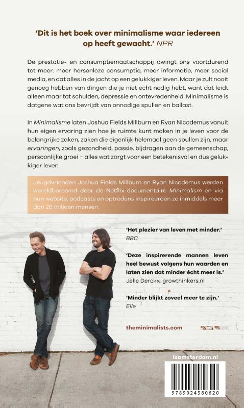 Achterkant van Minimalisme