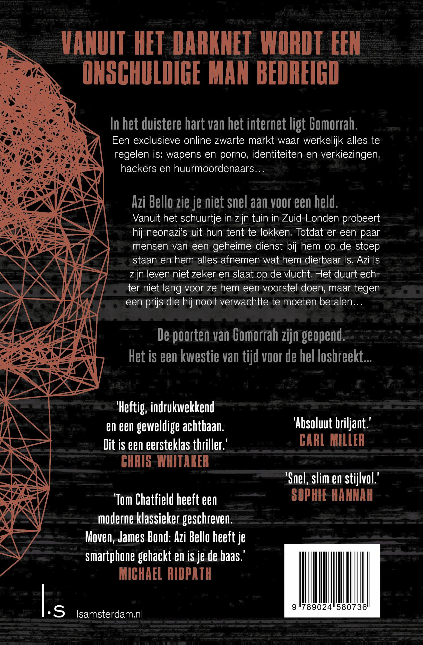 Achterkant van Dit is Gomorrah