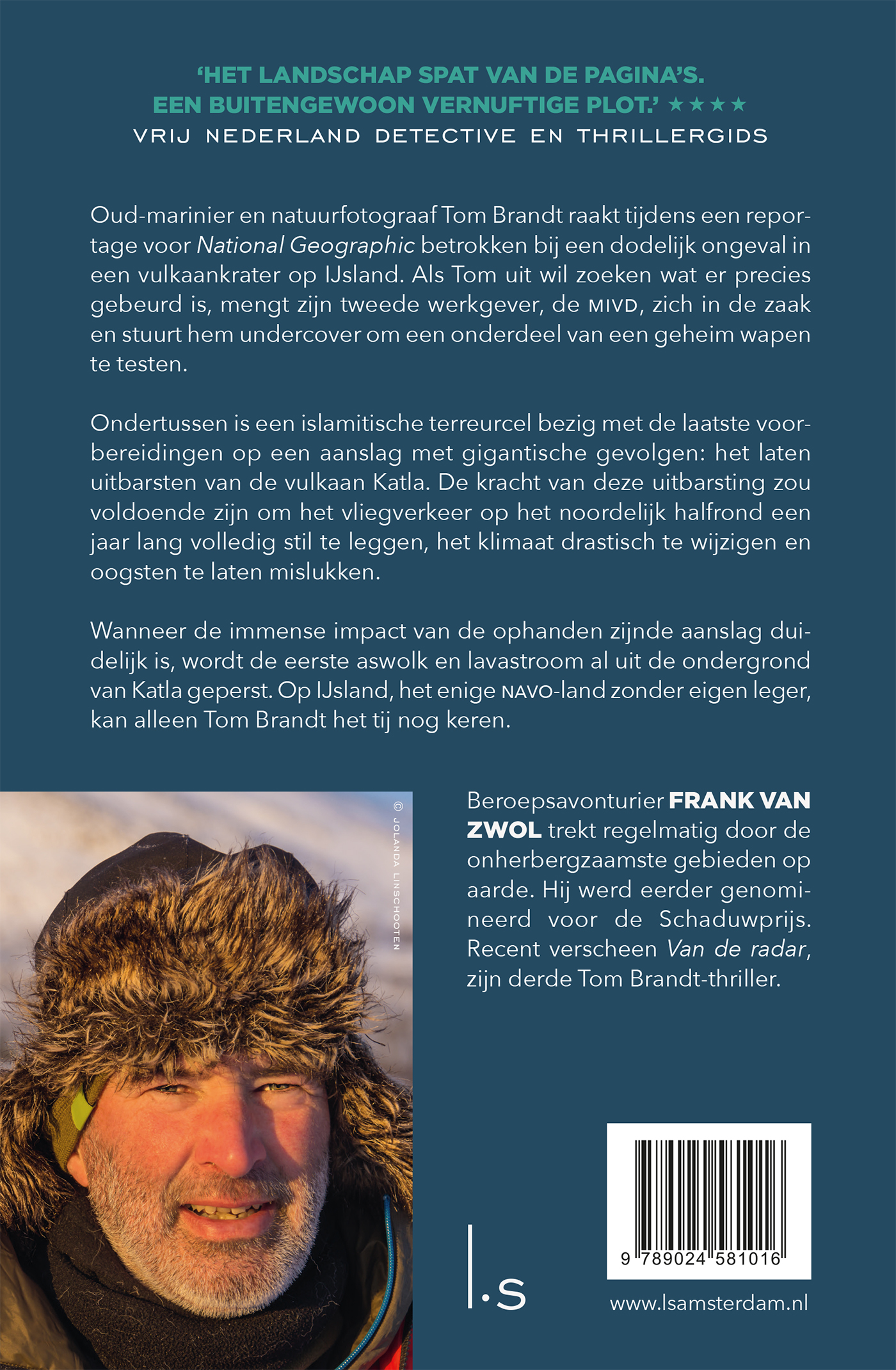 Achterkant van Schokgolf