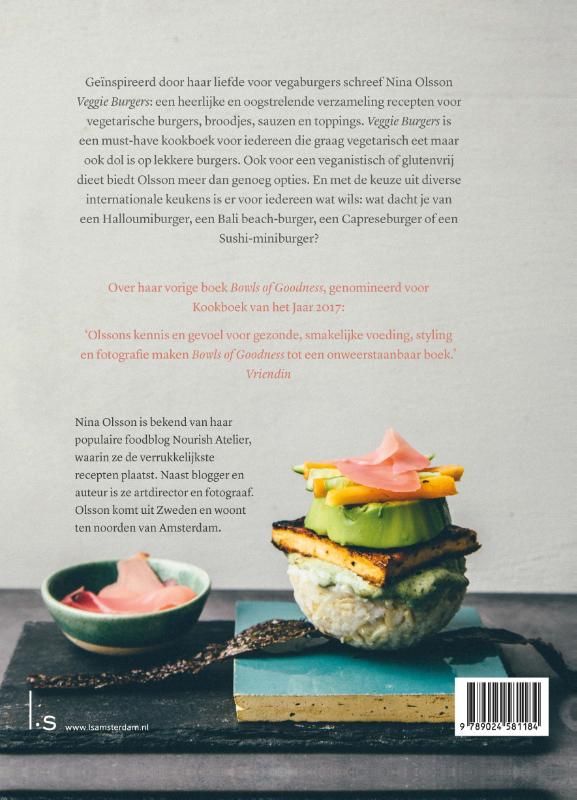 Achterkant van Veggie Burgers