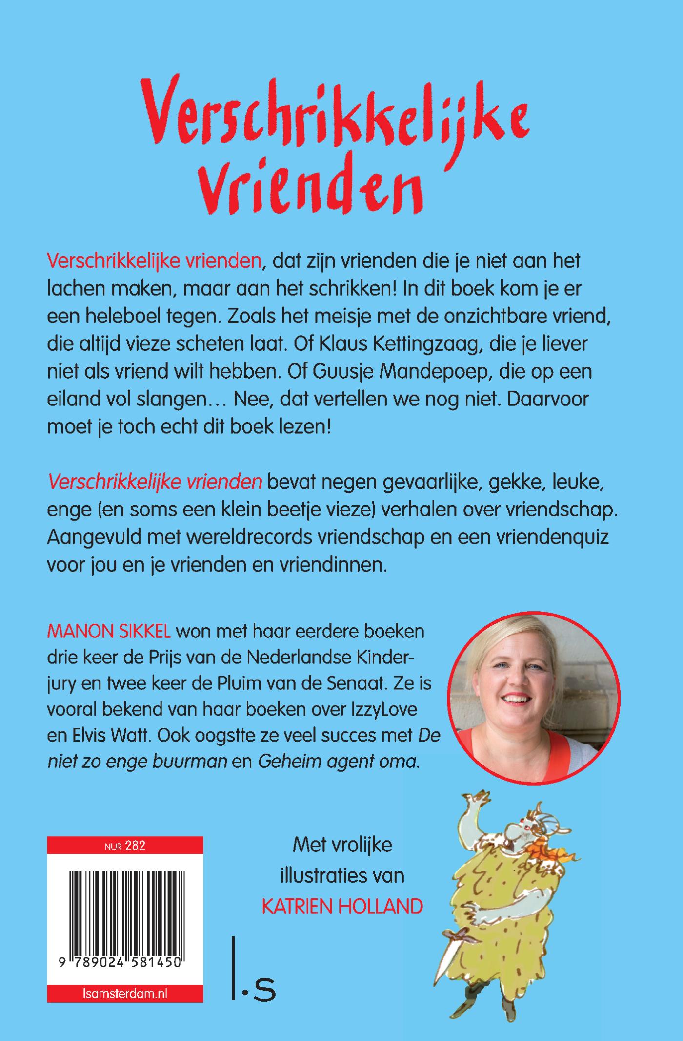 Achterkant van Verschrikkelijke vrienden