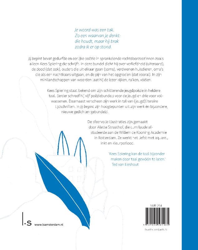 Achterkant van Jij begint