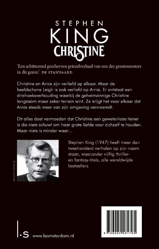 Achterkant van Christine