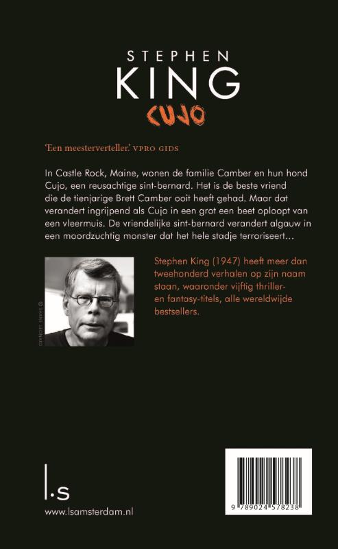 Achterkant van Cujo