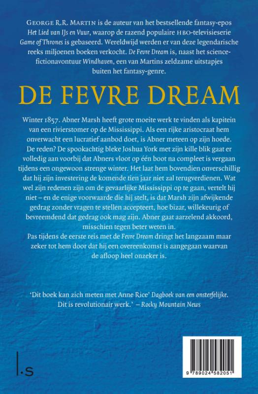 Achterkant van De Fevre Dream