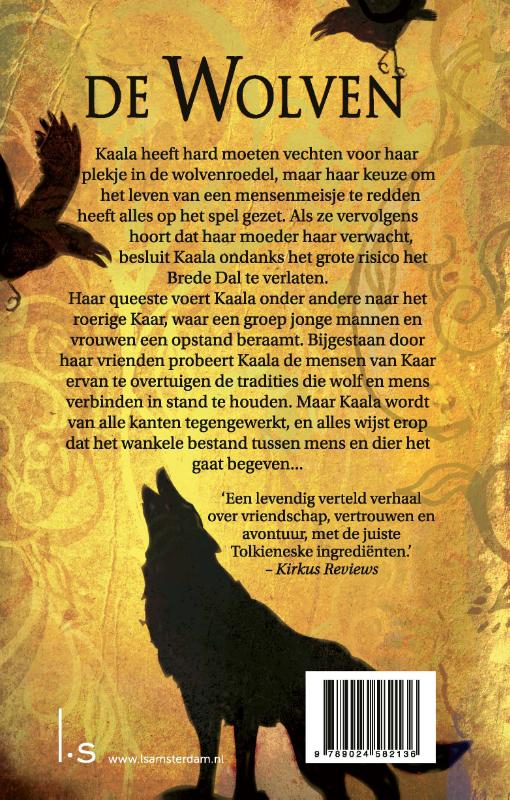 Achterkant van De Ziel van de Wolven